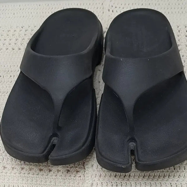 [BUNJANG] PARENTHESES Tabi Jori Sandals Black 250mm / PARENTHESES 페런시즈타비조리샌들 250