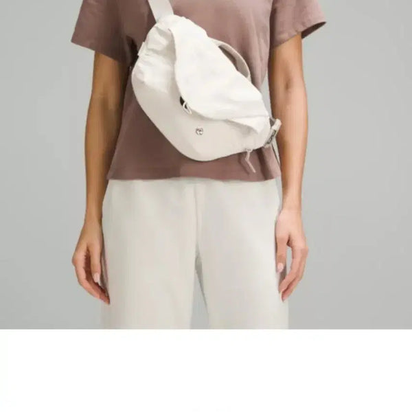 [BUNJANG] Lululemon Crossbody Bag White / 룰루레몬 크로스백