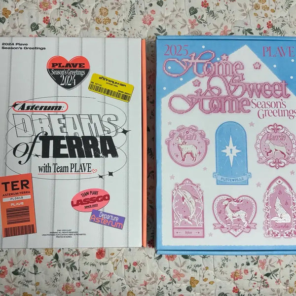 [BUNJANG] PLAVE 2024-2025 Season's Greetings Bundle Set / 플레이브 시그 시즌그리팅 2024 2025 개봉 풀구성 일괄