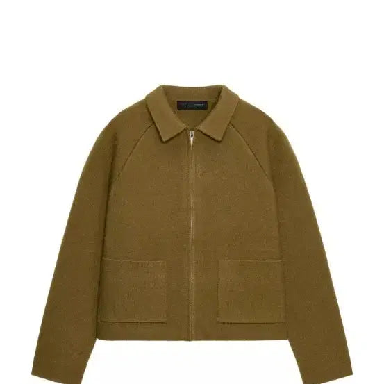 [BUNJANG] Zara Knit Zip-Up Jacket Medium / 자라 니트 집업 자켓 m