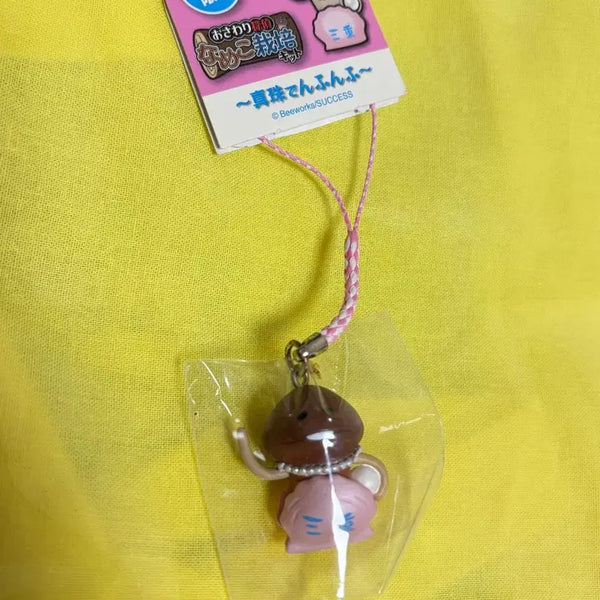 [BUNJANG] Limited Edition Classic Nameko Namako Sealed Keyring / 지역한정 고전 나메코 미개봉 키링
