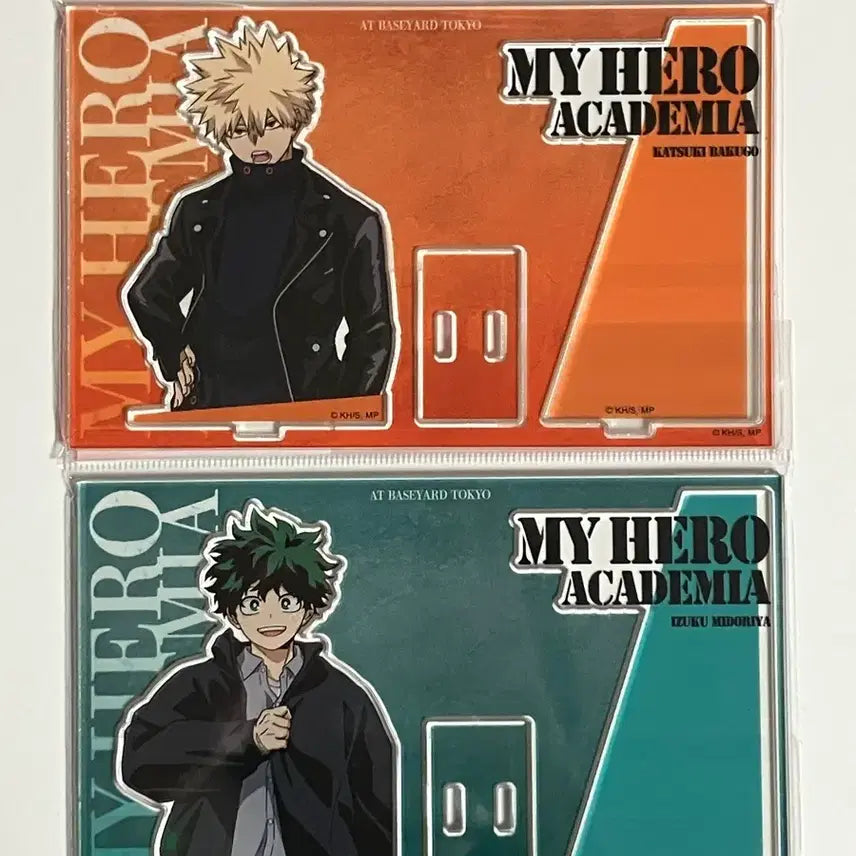 [BUNJANG] My Hero Academia Baseyard Tokyo Acrylic Standee Bundle Set (Bakugo, Midoriya) - Sealed / (미개봉 일괄)히로아카 나히아 베이스야드 도쿄 아크릴스탠드 바쿠고 미도리야