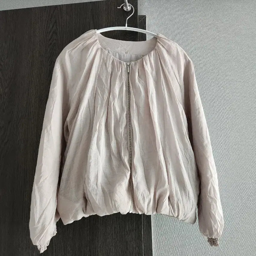 [BUNJANG] NAUW CLOSET Wrinkle Jumper M / 일본수입 NAUW CLOSET 간절기 링클 점퍼 M