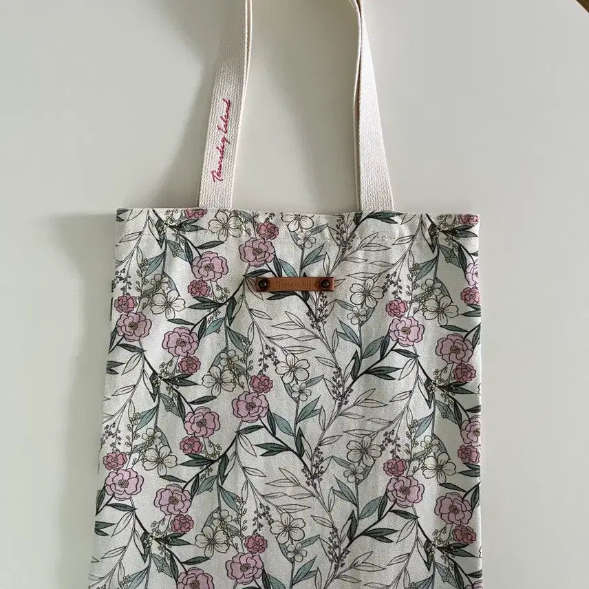 [BUNJANG] Thursday Island Flower Eco Bag / 써스데이아일랜드 플라워 에코백 가방