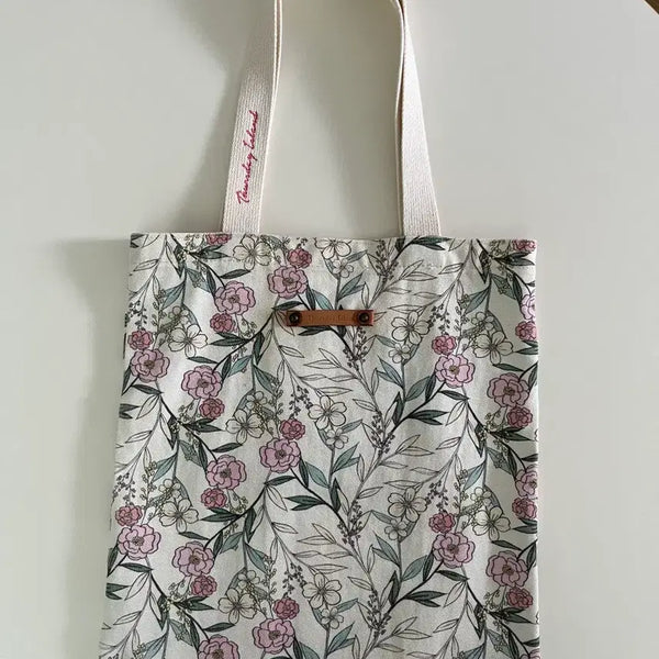 [BUNJANG] Thursday Island Flower Eco Bag / 써스데이아일랜드 플라워 에코백 가방