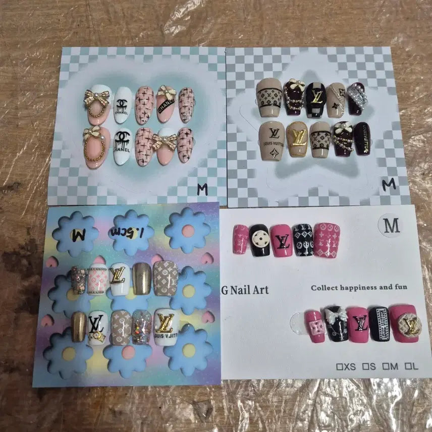 [BUNJANG] Medium Size Nail Tips / 네일팁 미듐