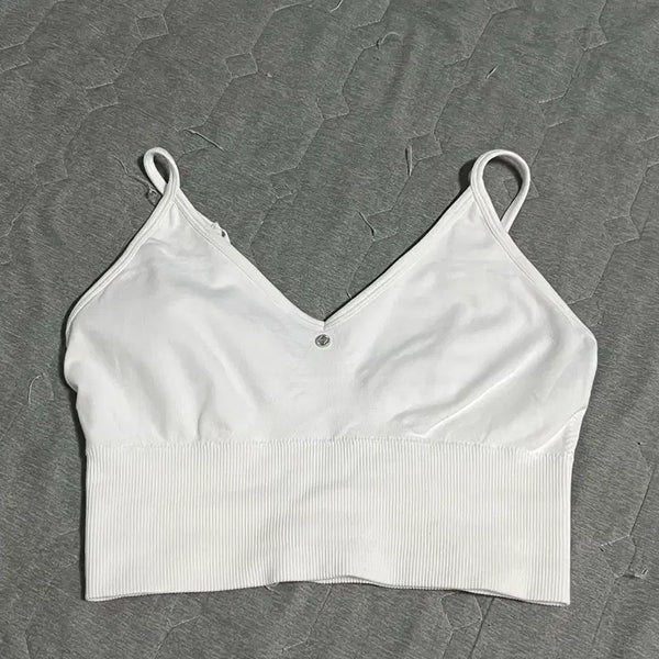 [BUNJANG] Itzon Bra Top White XS + Xexymix Volume Pad / 잇존브라탑화이트xs+젝시믹스볼륨패드