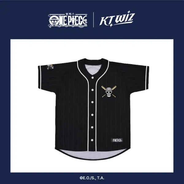 [BUNJANG] KT Wiz x One Piece Collaboration Uniform (Black, Size 110) / KT위즈 원피스 콜라보 유니폼 검니폼 110