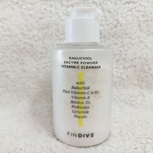 [BUNJANG] Fine Dive Bakuchiol Enzyme Powder Vitamin C Cleanser 40g / 파인다이브 바쿠치올 엔자임 파우더 비타민C 클렌저 40g