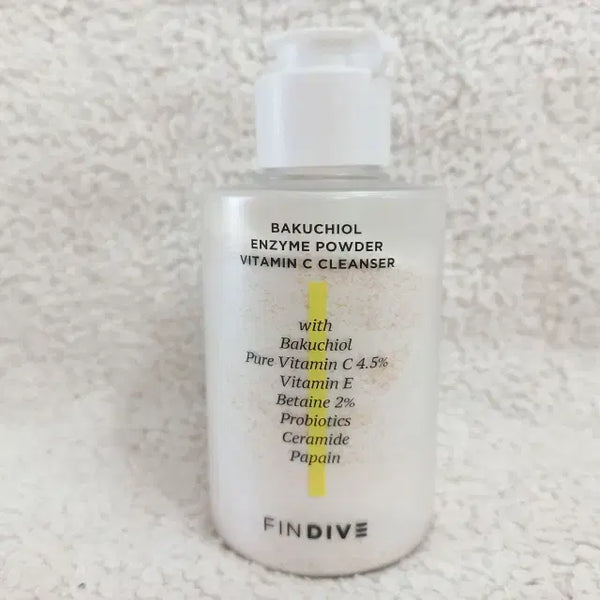 [BUNJANG] Fine Dive Bakuchiol Enzyme Powder Vitamin C Cleanser 40g / 파인다이브 바쿠치올 엔자임 파우더 비타민C 클렌저 40g