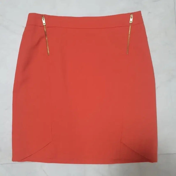 [BUNJANG] ab.plus Orange Mini Skirt / (새상품)ab.plus 미니스커트 치마 스커트 오렌지 55