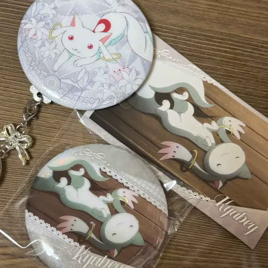 [BUNJANG] Puella Magi Madoka Magica Kyubey Can Badge Bundle Set / 마마마 큐베 캔뱃지 일괄