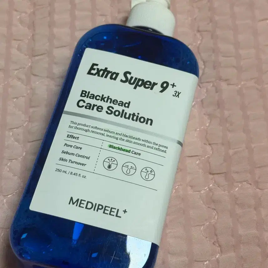 [BUNJANG] Medi-Peel Extra Super 9 Plus 3X Blackhead Care Solution 250ml / 메디필 엑스트라 슈퍼 9 플러스 3X 블랙헤드 케어 솔루션 250ml