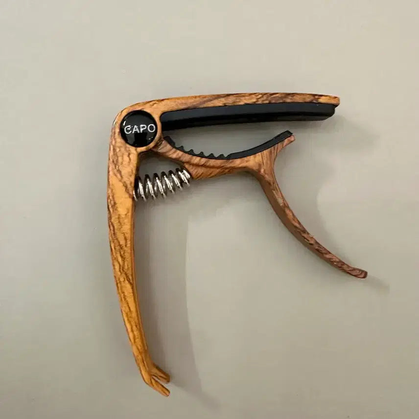 [BUNJANG] Wood-Tone Guitar Capo / 우드톤 기타 카포