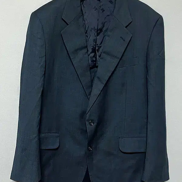 [BUNJANG] DAKS Men's 2-Button Blazer (Spring/Autumn) - Size L (100) / DAKS 닥스 남자 체크 수트 정장자켓 블레이저 춘추복 2B L 100