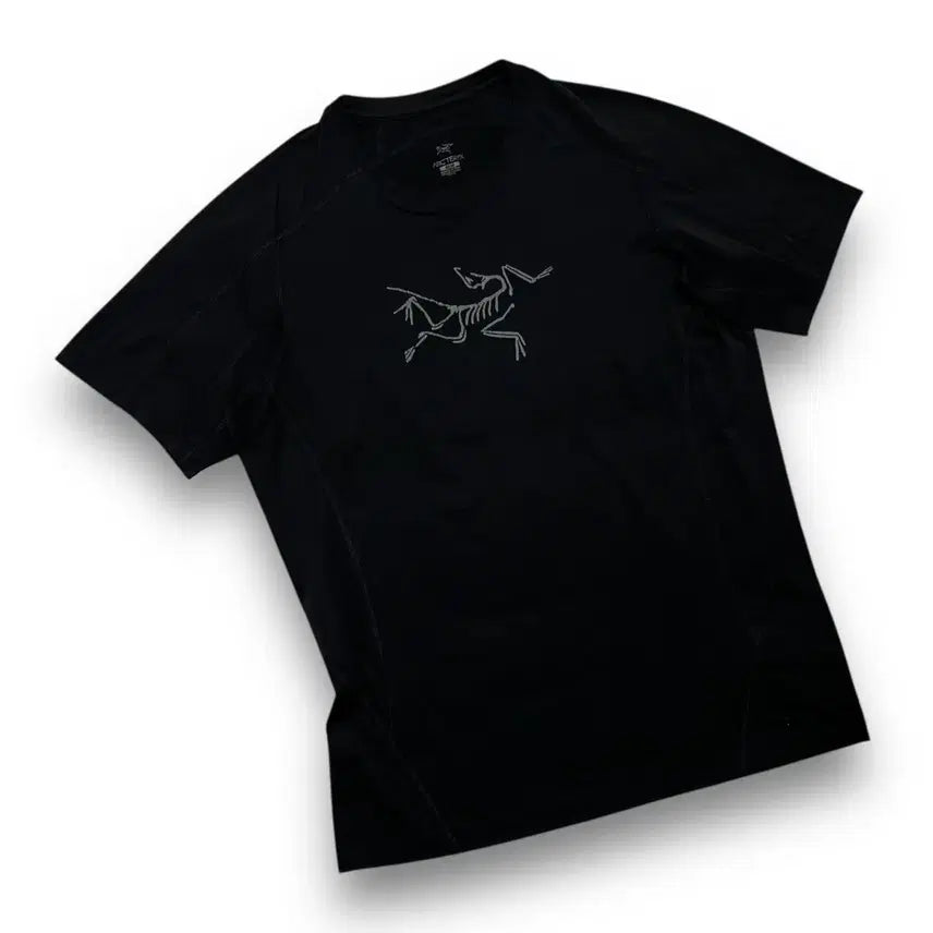 [BUNJANG] Arc'teryx Bird Logo Performance T-Shirt / 아크테릭스 버드 코막로고 기능성 다크 반팔 티셔츠
