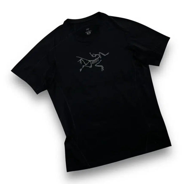 [BUNJANG] Arc'teryx Bird Logo Performance T-Shirt / 아크테릭스 버드 코막로고 기능성 다크 반팔 티셔츠