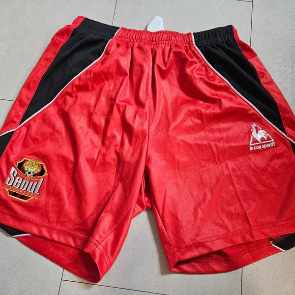 [BUNJANG] FC Seoul 2015 Player Issue Shorts (Size L) / 100 FC서울 2015 반바지 노마킹 지급용
