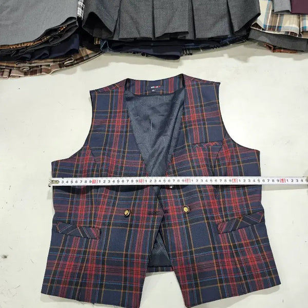 [BUNJANG] Used Women's School Vest Size 100 / 중고여성 교복조끼 사이즈 100