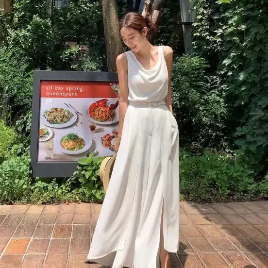 [BUNJANG] Chixlabel Nice Slit Pants / Chixlabel 칙스라벨 니스 슬릿 팬츠