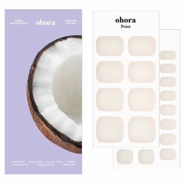 [BUNJANG] Ohhora Gel Pedi Coconut Jelly / 오호라 젤 패디 네일 코코넛 젤리