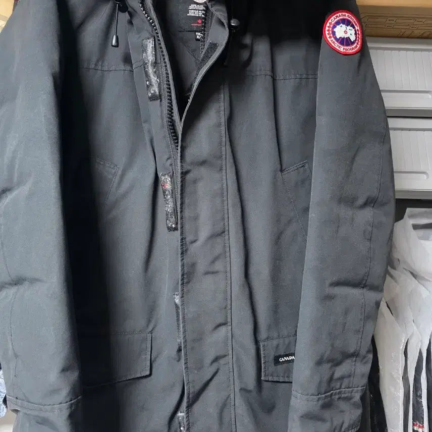 [BUNJANG] Canada Goose Langford Parka XL Black / 캐나다구스_랭포드(상태굿_정품_한글택)