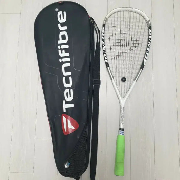[BUNJANG] Dunlop Squash Racquet with Technifibre Bag / 던롭 스쿼시 라켓 가방 포함