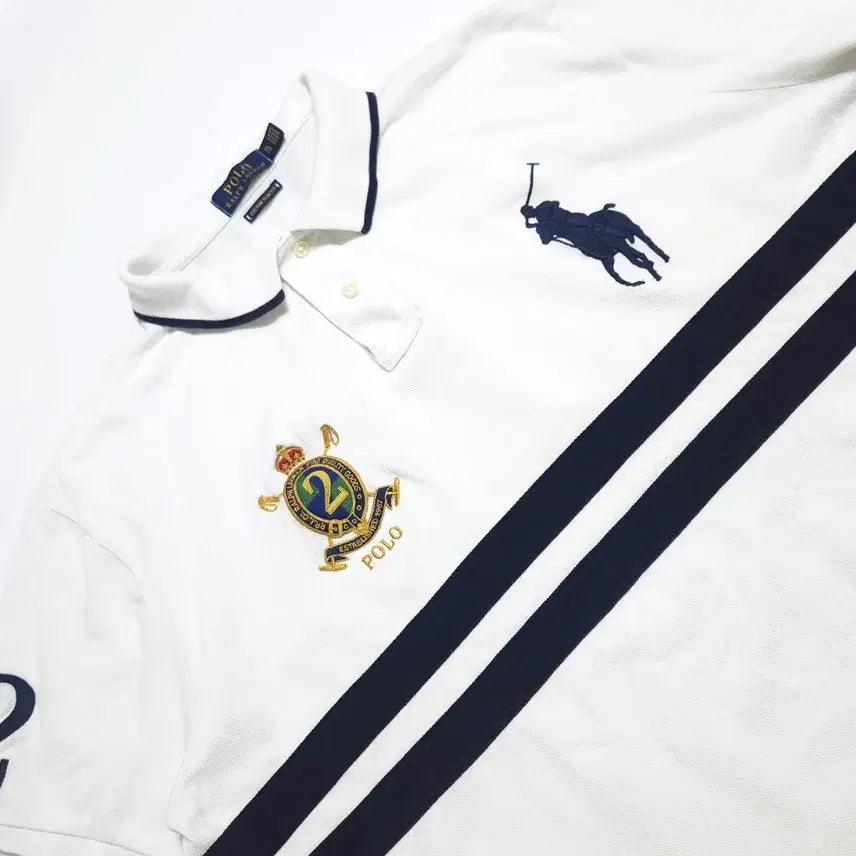 [BUNJANG] Polo Ralph Lauren Big Pony Chef Keep T-Shirt / 폴로 빅포니 치프키프 반팔 카라 티셔츠