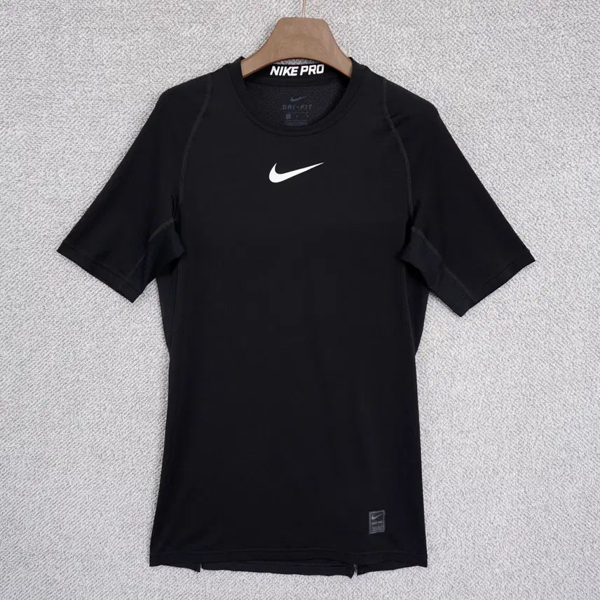 [BUNJANG] Nike Pro Men's Compression Top Black L / 나이키 프로 남성 컴프레션 탑 헬스 운동복 L