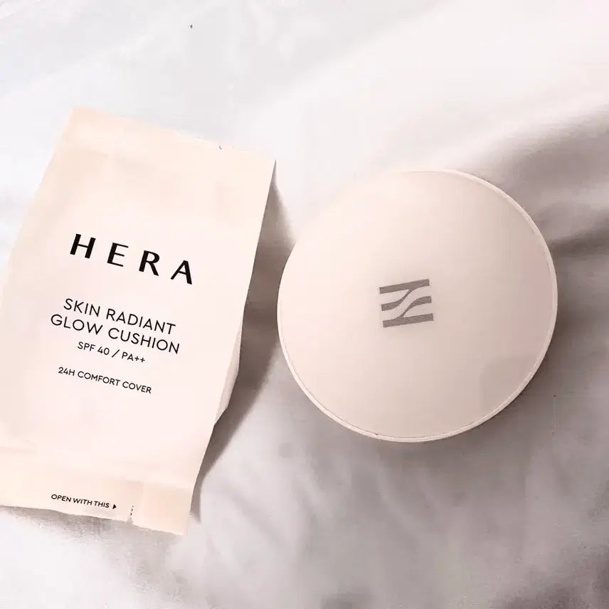 [BUNJANG] Hera Skin Radiant Glow Cushion SPF40 PA++ 21N1 Vanilla / 헤라 스킨 래디언트 글로우 쿠션 21N1 바닐라
