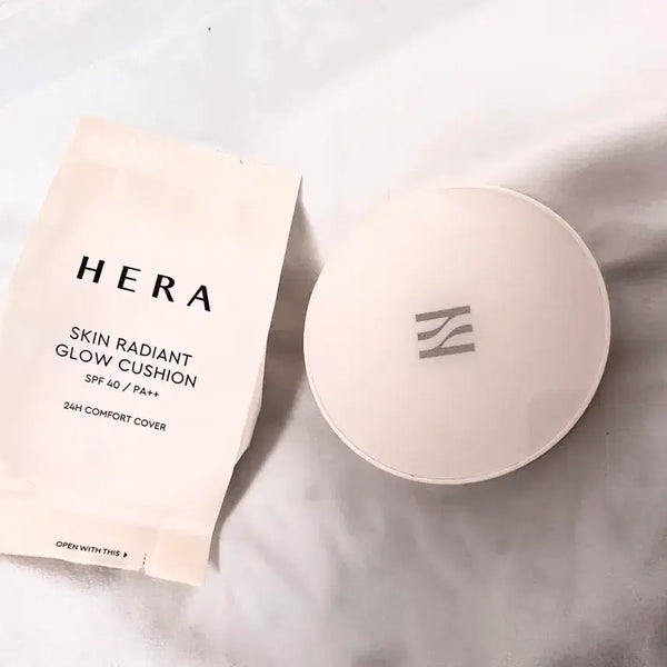 [BUNJANG] Hera Skin Radiant Glow Cushion SPF40 PA++ 21N1 Vanilla / 헤라 스킨 래디언트 글로우 쿠션 21N1 바닐라