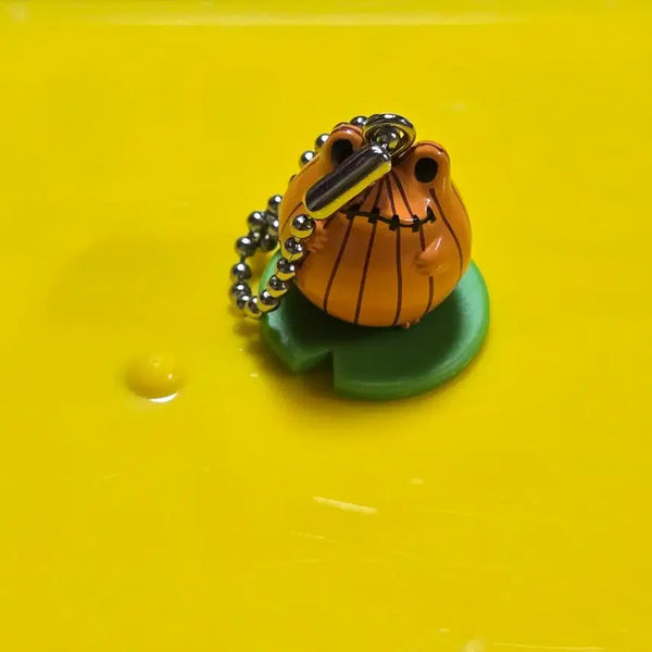 [BUNJANG] Progstyle Pumpkin Frog Keychain / 프로그스타일 호박 개구리  키링