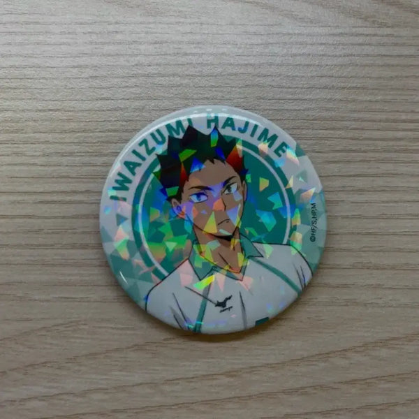 [BUNJANG] Haikyuu!! Hajime Iwazumi Can Badge / 하이큐 이와이즈미 캔벳지