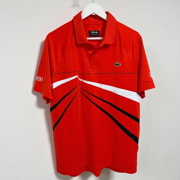 [BUNJANG] Lacoste Novak Djokovic Mens Polo Shirt Orange / 라코스테 노박 조코비치 상의 오렌지