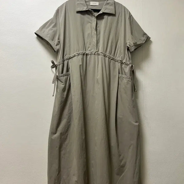 [BUNJANG] Andar S24 Functional Midi Dress - Beige, Size 66 / 안다르 s24 기능성 원피스 66