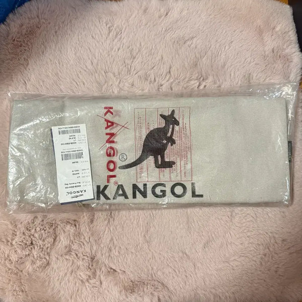 [BUNJANG] Kangol Light Grey Eco Bag / 캉골 에코백 라이트그레이 색상