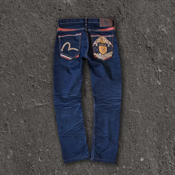 [BUNJANG] Evisu Embroidered Denim Jeans / 30) 에비수 자수 데님
