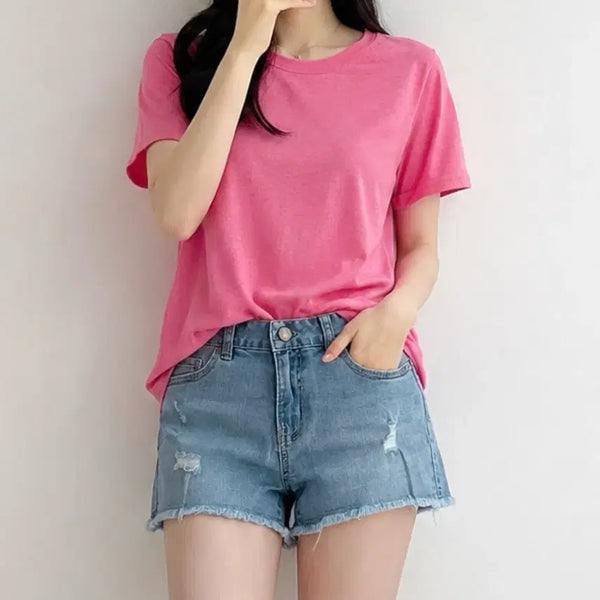 [BUNJANG] T-Shirt and Shorts Set / 티셔츠+반바지 26 팬츠 숏팬츠 바지 세트