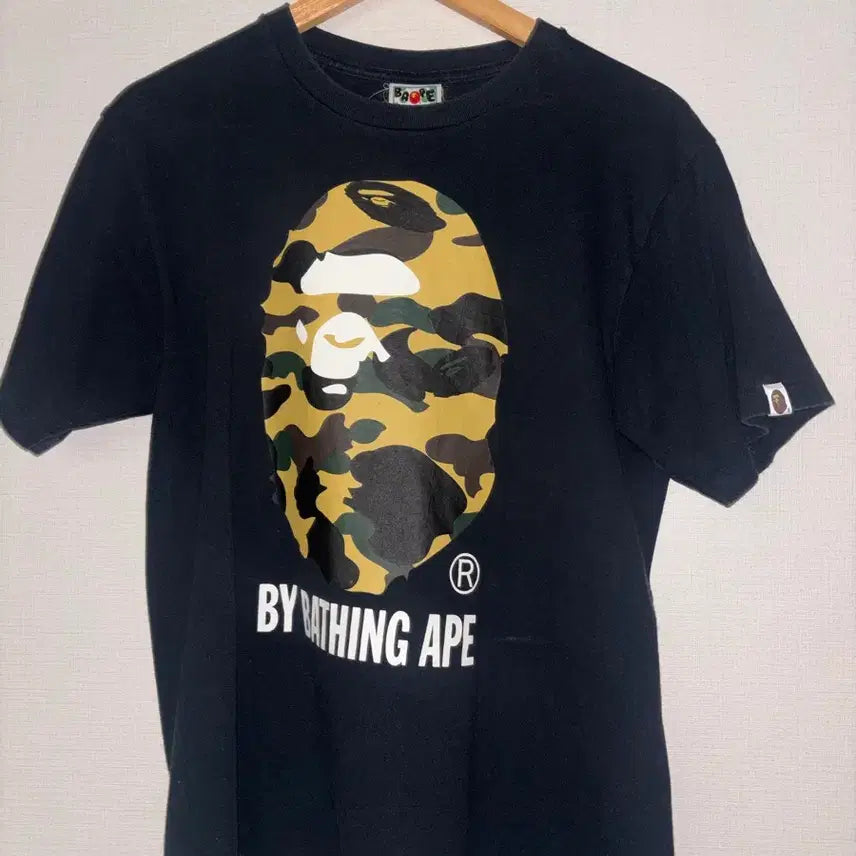 [BUNJANG] BAPE ABC Camo Big Head T-Shirt / 베이프 abc카모 빅헤드 티셔츠