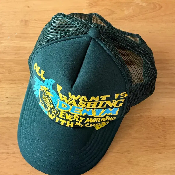 [BUNJANG] Capital Trucker Cap / 캐피탈 트러커캡