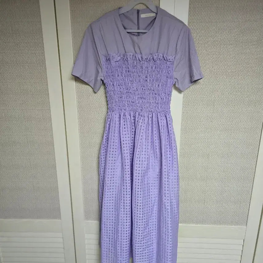 [BUNJANG] Purple Long Dress / 퍼플 롱원피스