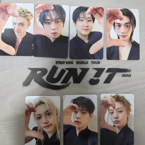 [BUNJANG] Stray Kids First Fanmeeting Entry Bundle Photocards (Excluding Han) / 스트레이키즈 막첫 입장 포카 일괄(한 제외)