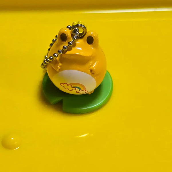 [BUNJANG] Proggstyle Rainbow Frog Keychain / 프로그스타일 무지개 개구리 키링