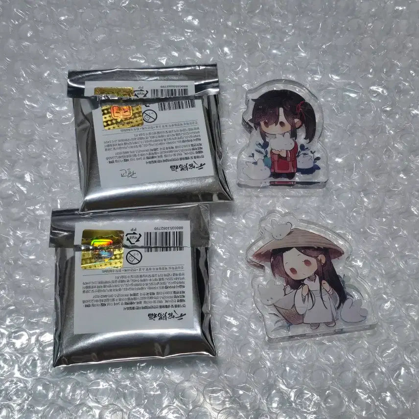[BUNJANG] Heaven Official's Blessing Tian Guan Ci Fu Acrylic Block - Hua Cheng, Xie Lian / 천관사복 천지유광 전시회 아크릴 블록 코롯토 화성 사련 삼랑