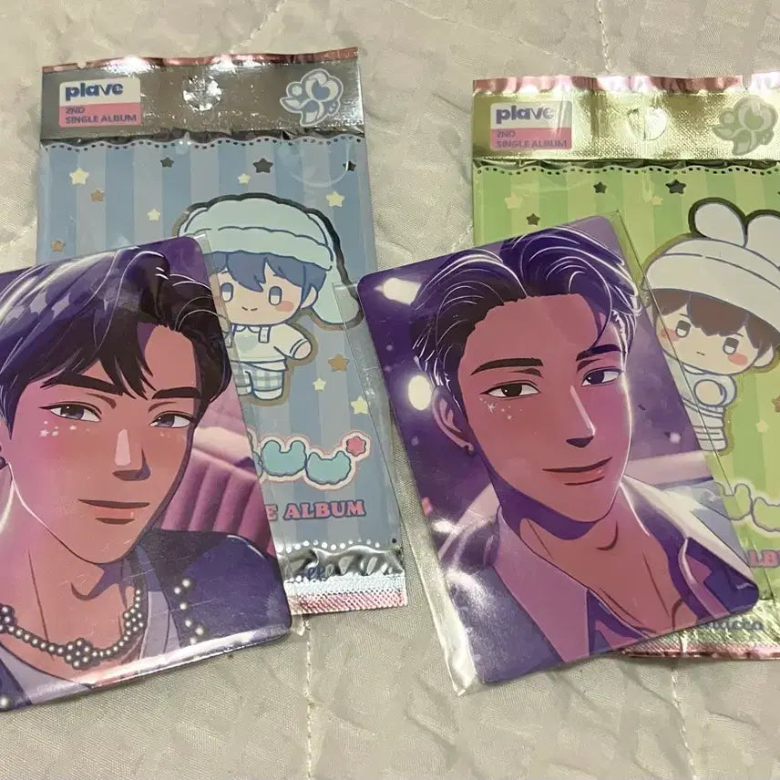 [BUNJANG] PLAVE MD Album Bundle Set Photocards (Yejun, Hamin) Sealed / 플레이브 MD 5만원 포카 플뿌 미개봉 앨범 일괄 예준 하민plave