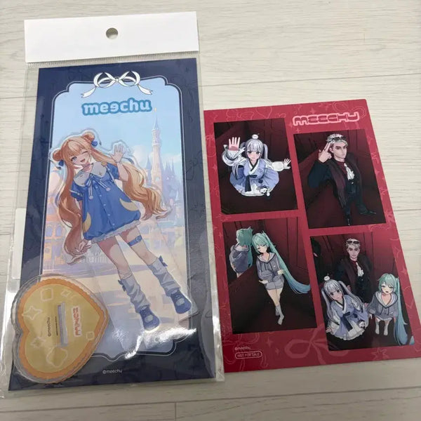 [BUNJANG] Minyoung Acrylic Stand & Photo Set / 미녕이 세트 팝니다!!