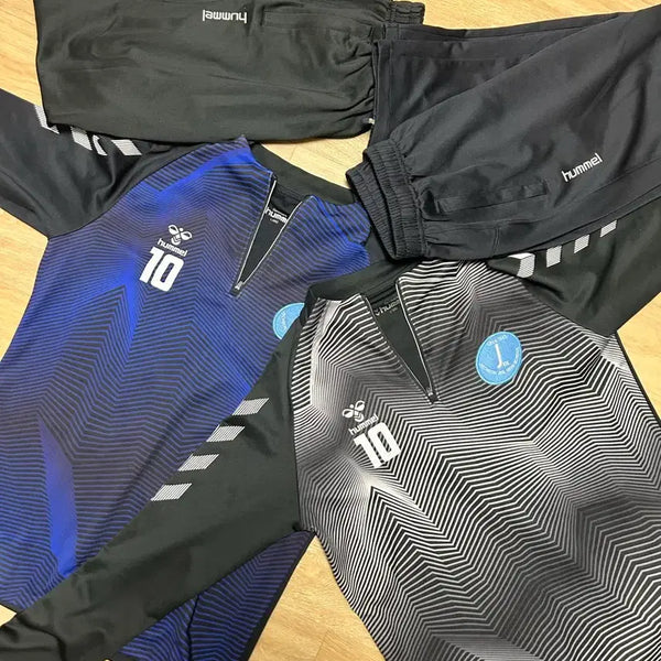 [BUNJANG] Hummel Soccer Team Training Set Top & Bottom / 축구부 트레이닝복 상하의