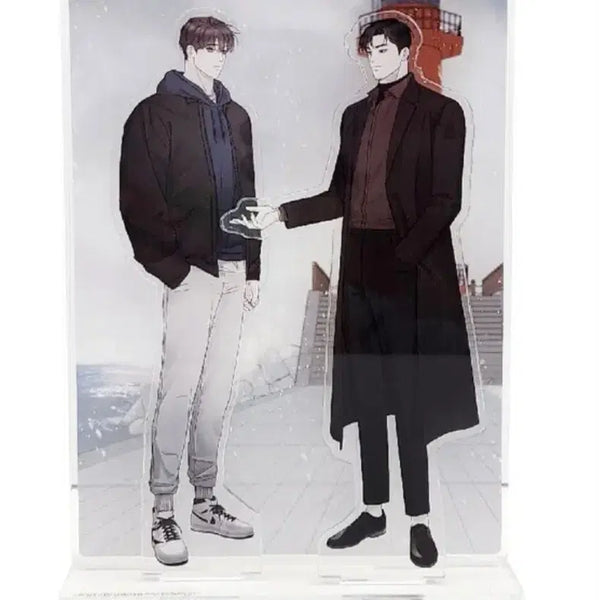 [BUNJANG] Stranger Collaboration Cafe Acrylic Stand / 이방인 콜라보 카페 굿즈 아크릴 스탠드