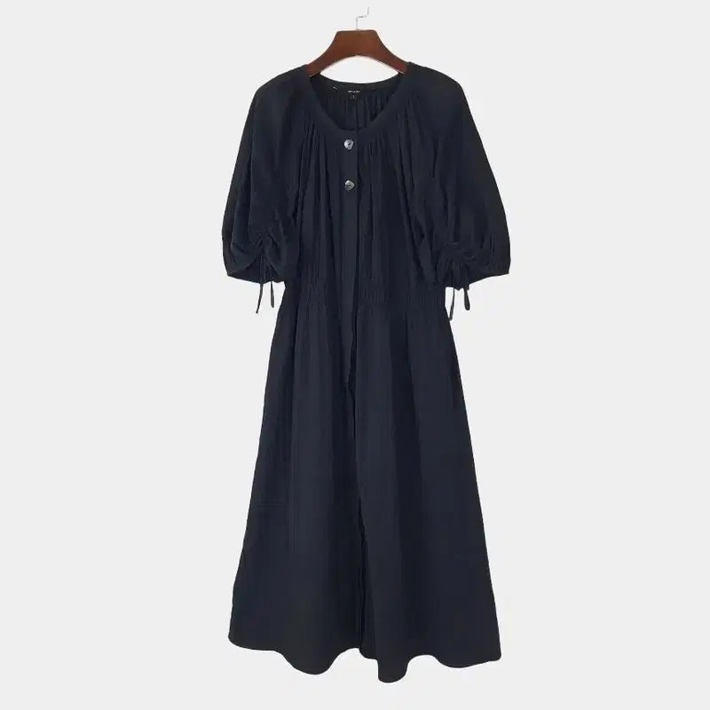 [BUNJANG] ON & ON Raglan Shirring Dress / 온앤온 나그랑 셔링 원피스1