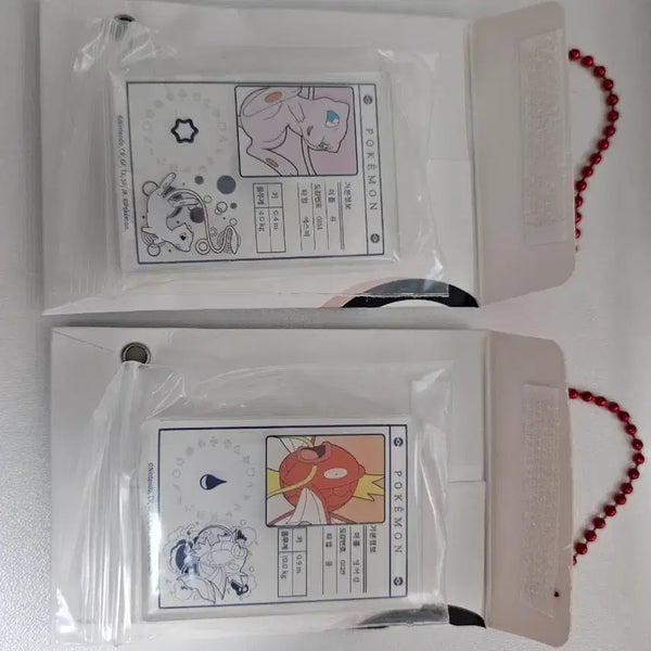 [BUNJANG] Lotte x Pokémon Magnet Set: Mew & Magikarp / 롯데리아 포켓몬 마그넷 뮤 잉어킹 일괄
